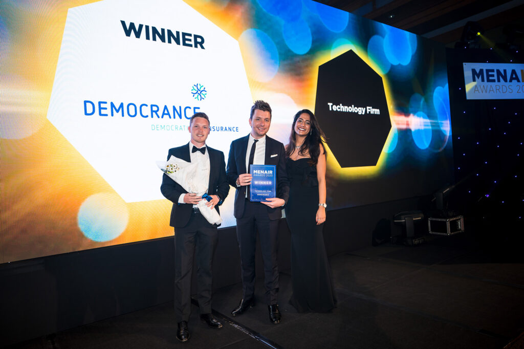 Democrance nominated as Best Technology Firm of the Year at MENA Insurance Awards